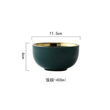 Load image into Gallery viewer, Nordic Style Porcelain Bowl