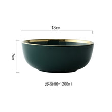 Load image into Gallery viewer, Nordic Style Porcelain Bowl