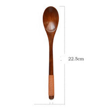 Load image into Gallery viewer, Wooden Japanese Spoon and Fork Set
